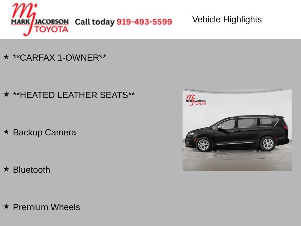 2023 Chrysler Pacifica Hybrid Touring L