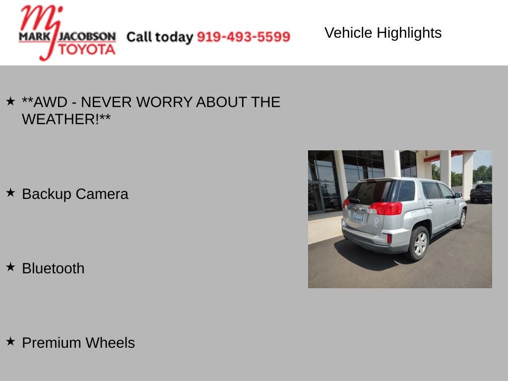 2016 GMC Terrain SLE-1