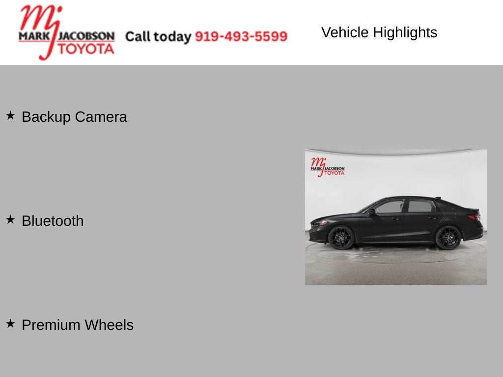 2025 Honda Civic Sport