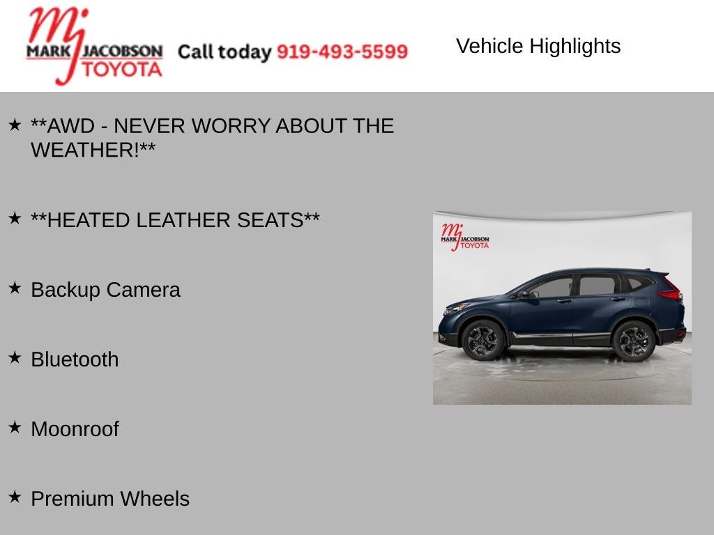 2018 Honda CR-V Touring