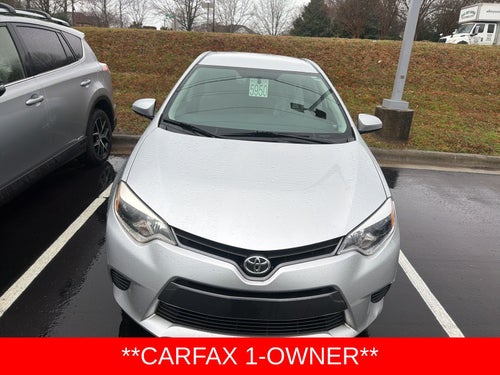 2015 Toyota Corolla LE