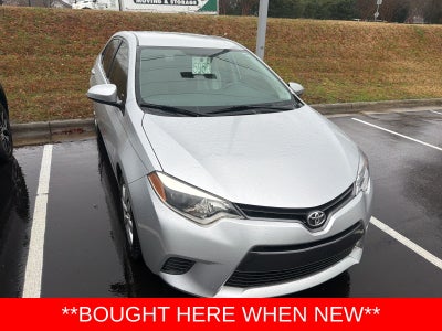 2015 Toyota Corolla LE