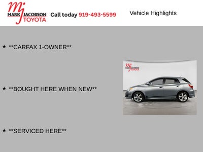 2010 Toyota Matrix Base