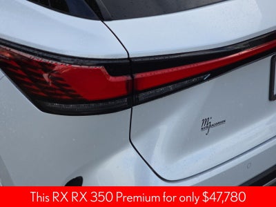 2024 Lexus RX 350 Premium