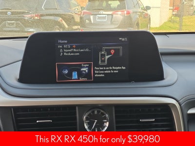 2021 Lexus RX 450h