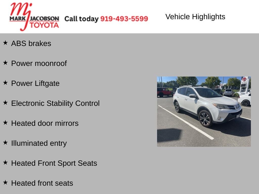 2015 Toyota RAV4 Limited