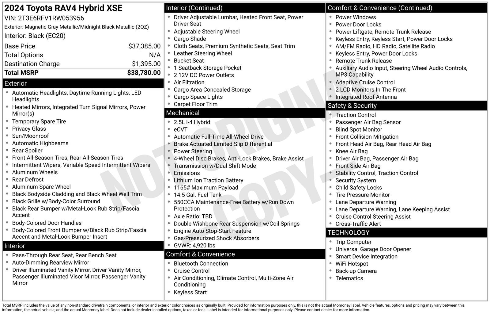 2024 Toyota RAV4 Hybrid XSE