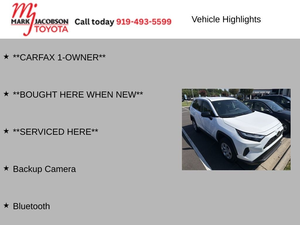 2025 Toyota RAV4 LE