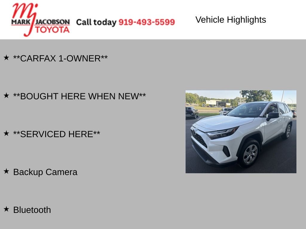 2023 Toyota RAV4 LE
