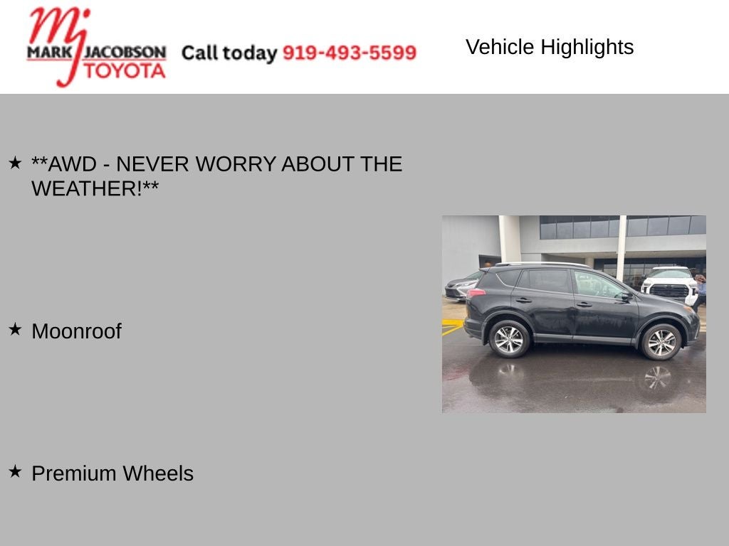 2016 Toyota RAV4 XLE