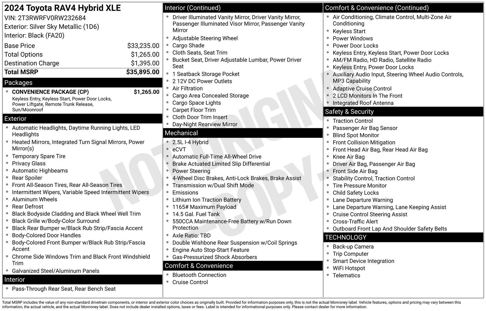 2024 Toyota RAV4 Hybrid XLE