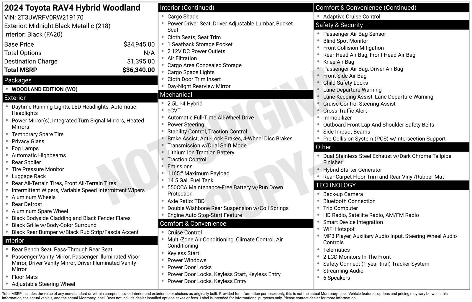 2024 Toyota RAV4 Hybrid Woodland Edition