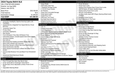 2024 Toyota RAV4 XLE