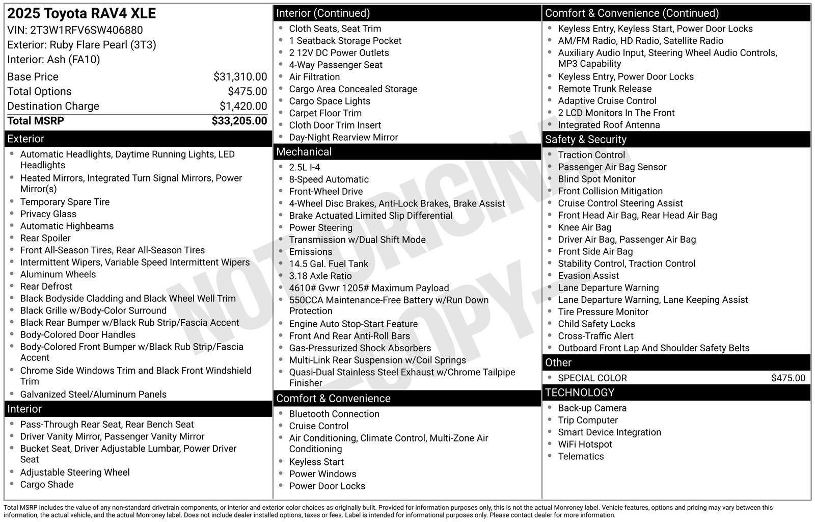 2025 Toyota RAV4 XLE