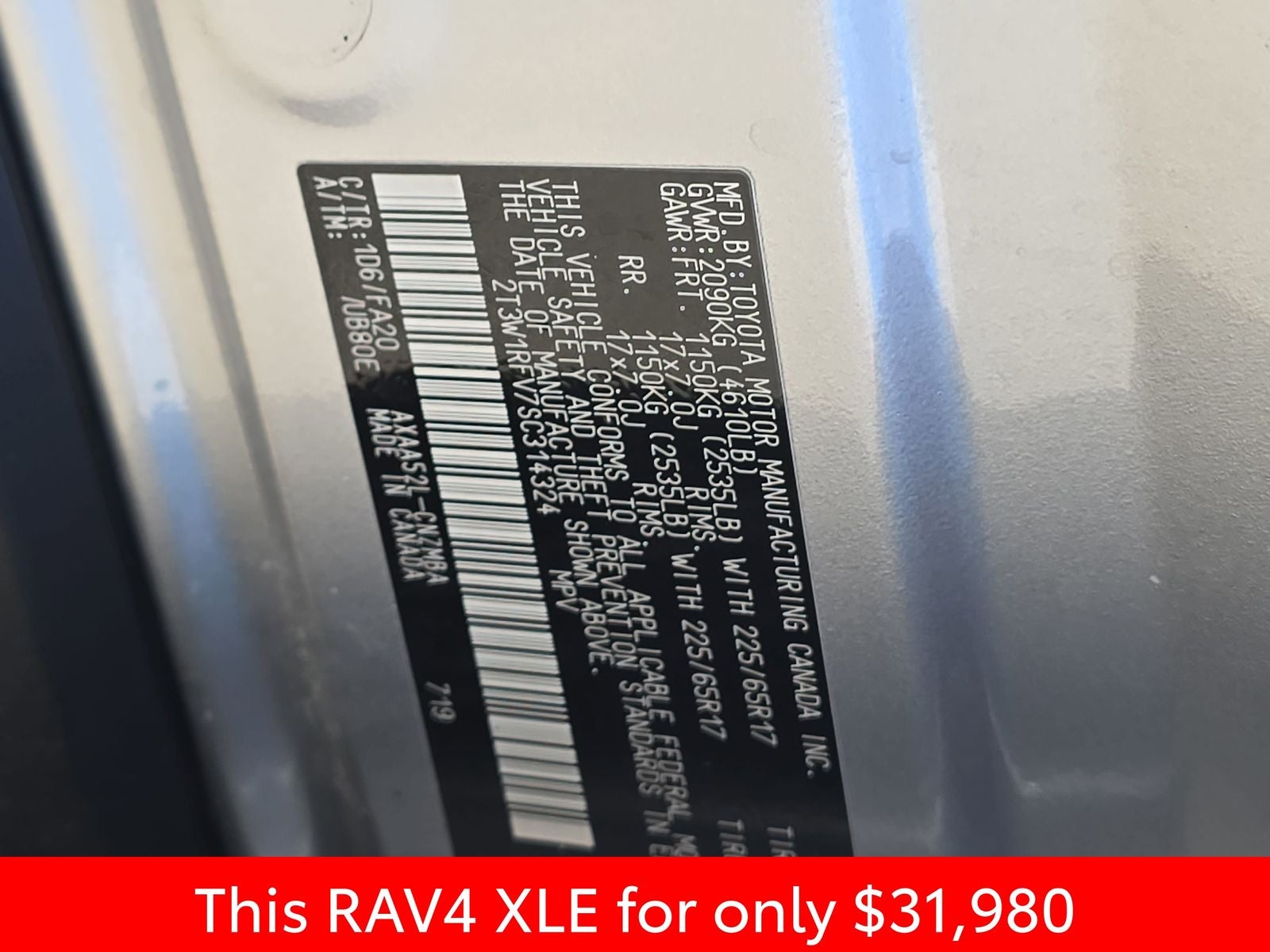 2025 Toyota RAV4 XLE