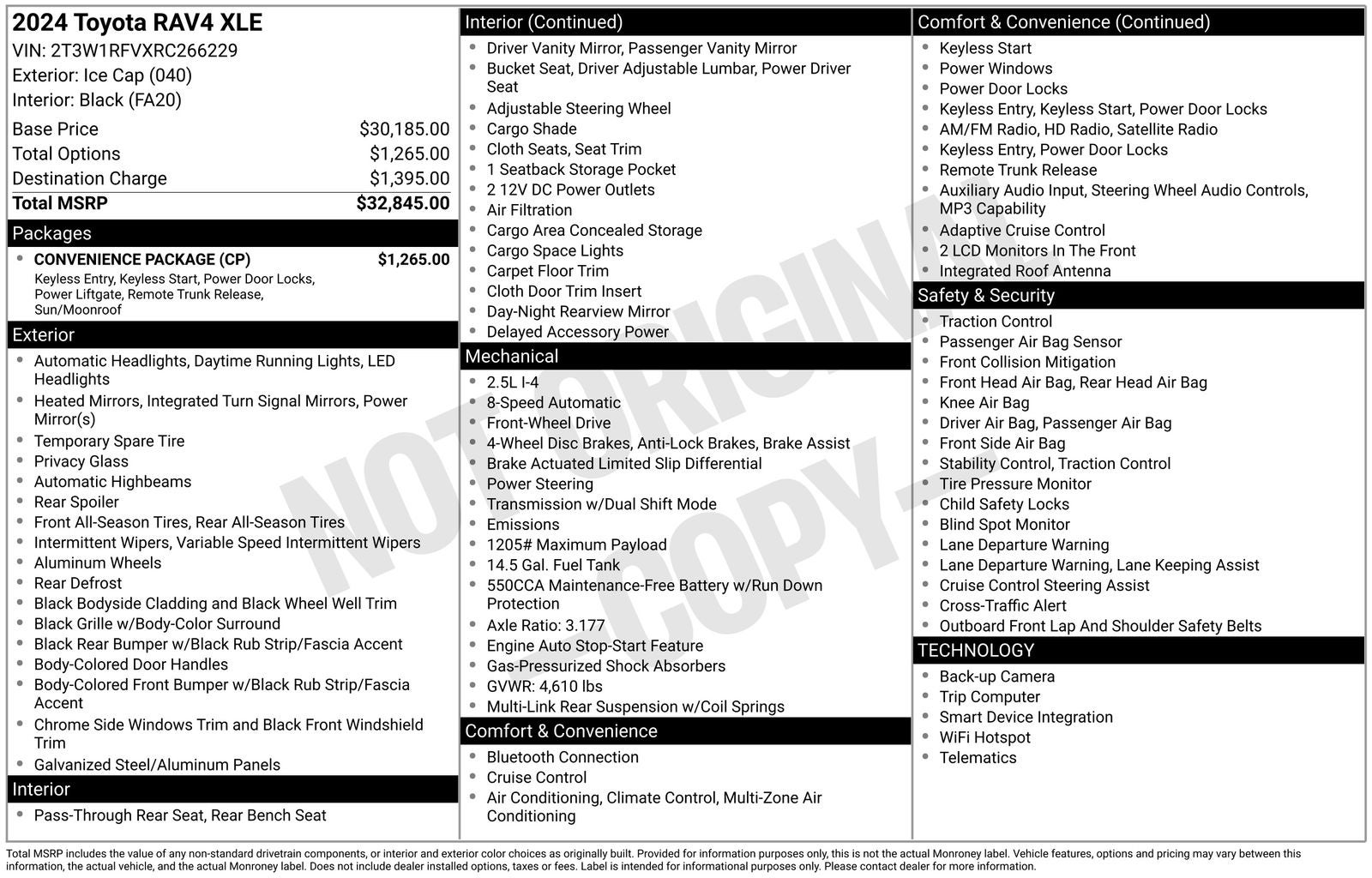 2024 Toyota RAV4 XLE