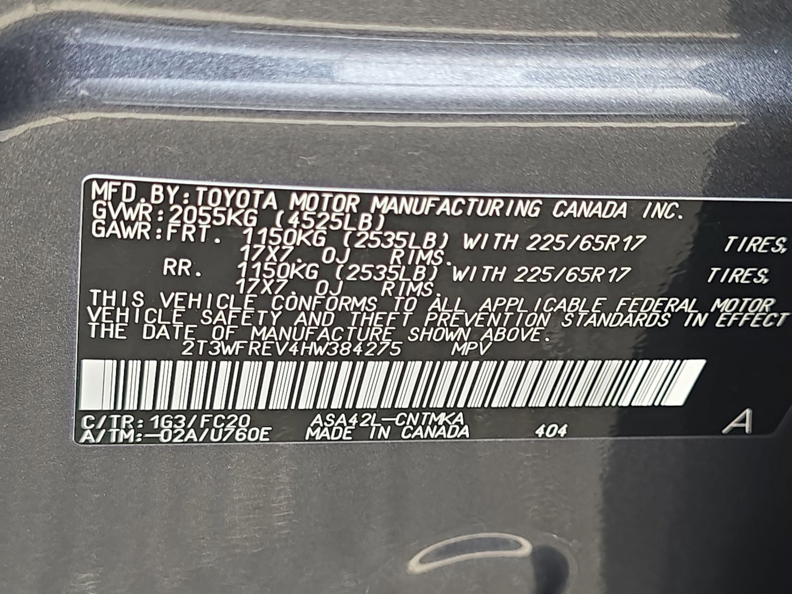2017 Toyota RAV4 XLE