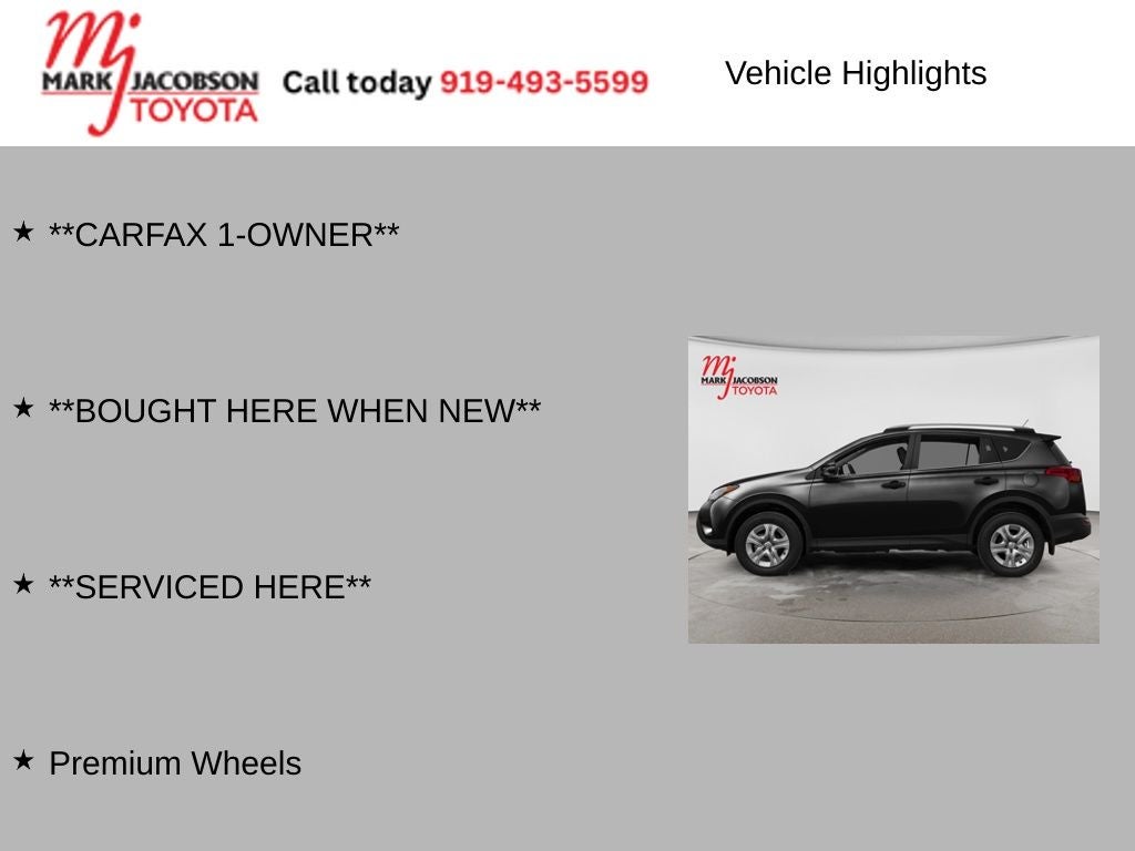 2015 Toyota RAV4 XLE