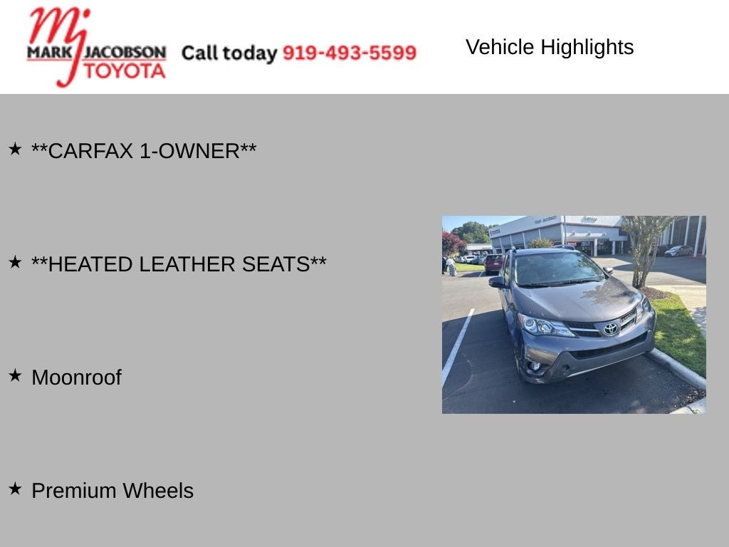 2015 Toyota RAV4 Limited