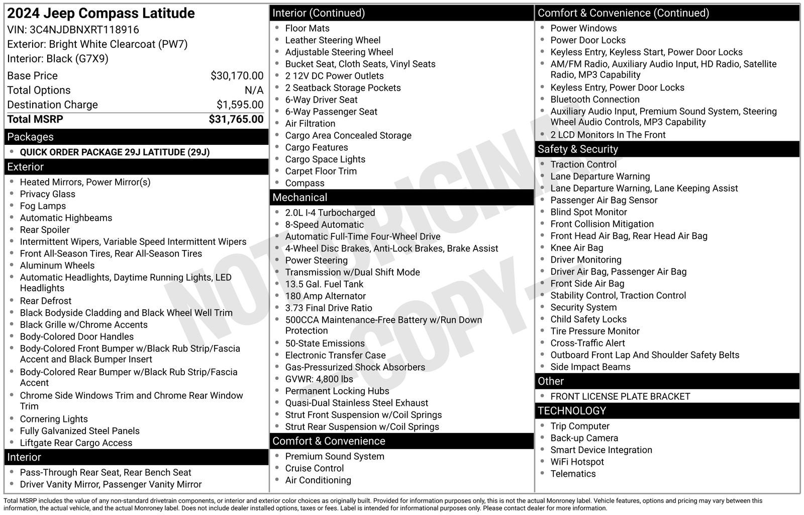 2024 Jeep Compass Latitude