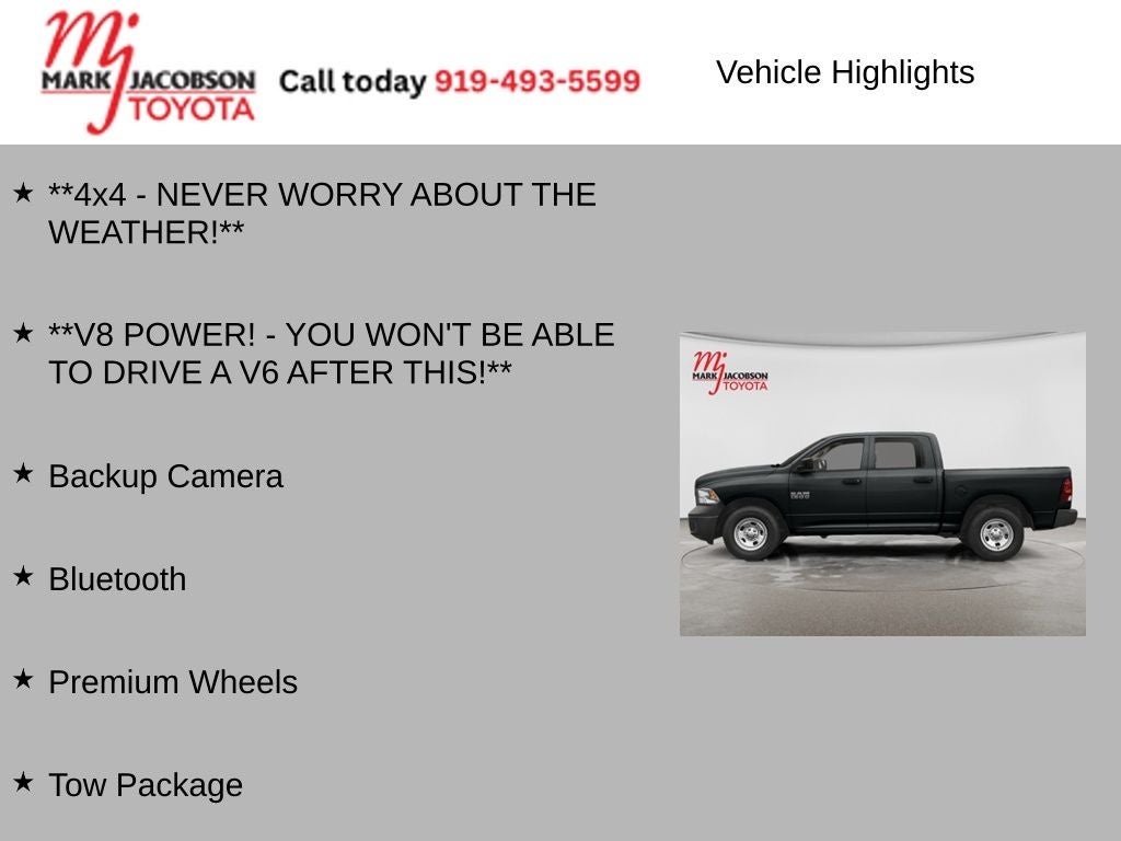 2021 RAM 1500 Classic Tradesman