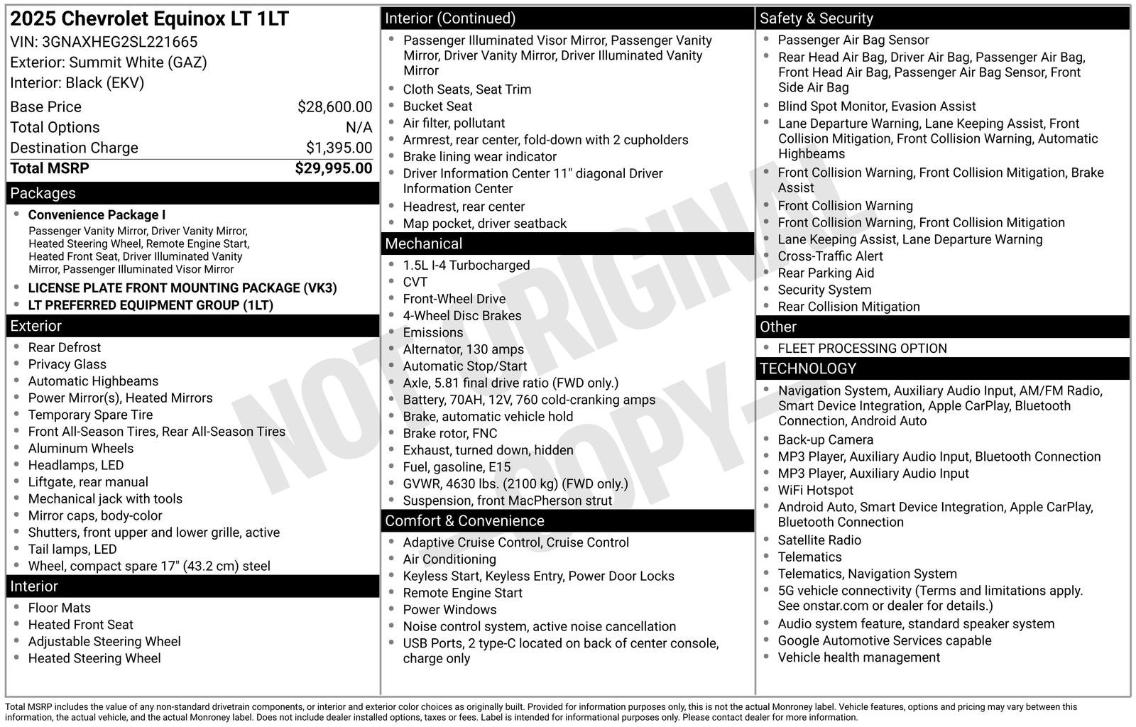 2025 Chevrolet Equinox LT