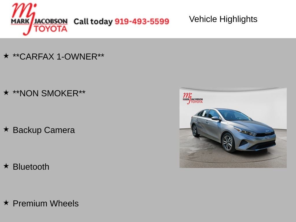 2022 Kia Forte LXS