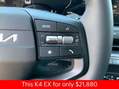 2025 Kia K4 EX