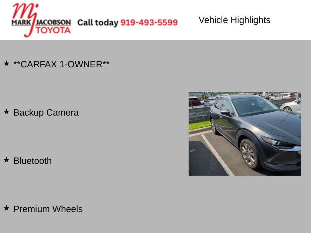 2023 Mazda Mazda CX-30 2.5 S Select Package