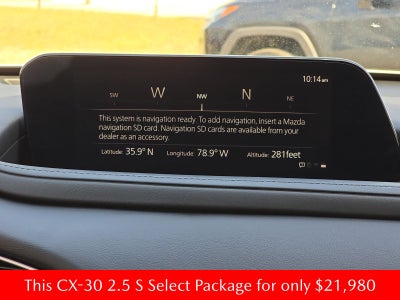 2023 Mazda Mazda CX-30 2.5 S Select Package