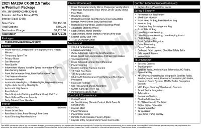 2021 Mazda Mazda CX-30 Turbo