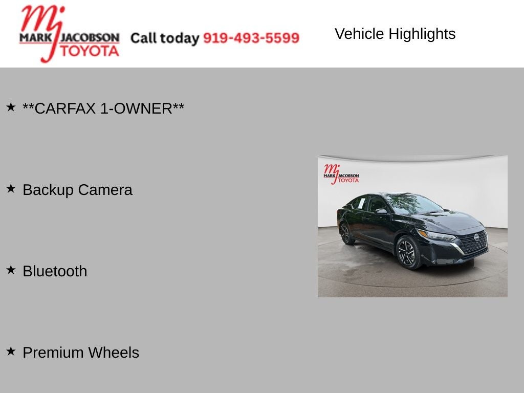 2025 Nissan Sentra SV