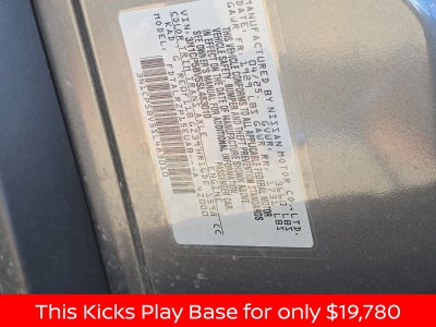 2025 Nissan Kicks Play S