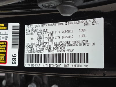 2023 Toyota Tacoma TRD Off-Road V6