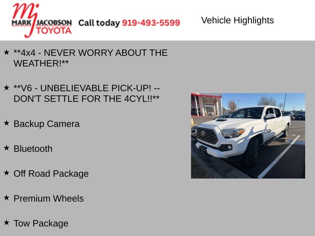 2021 Toyota Tacoma TRD Sport V6