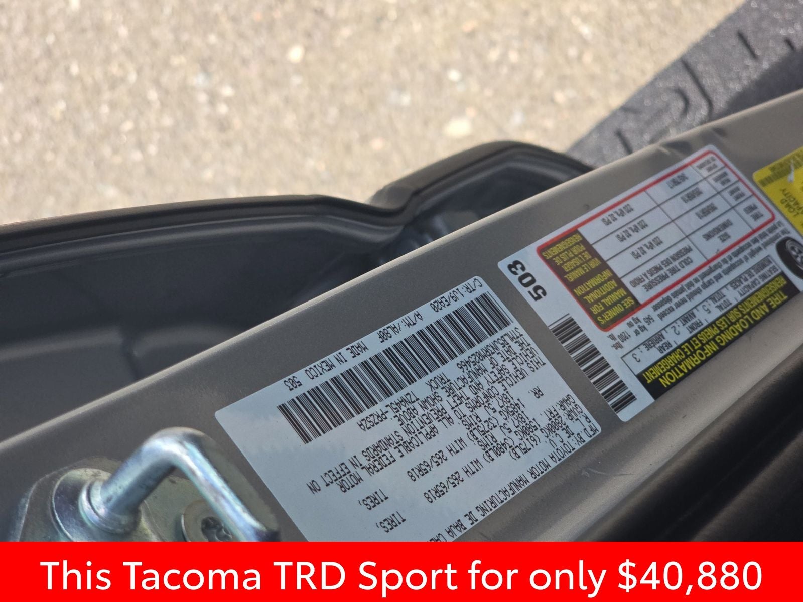 2024 Toyota Tacoma TRD Sport