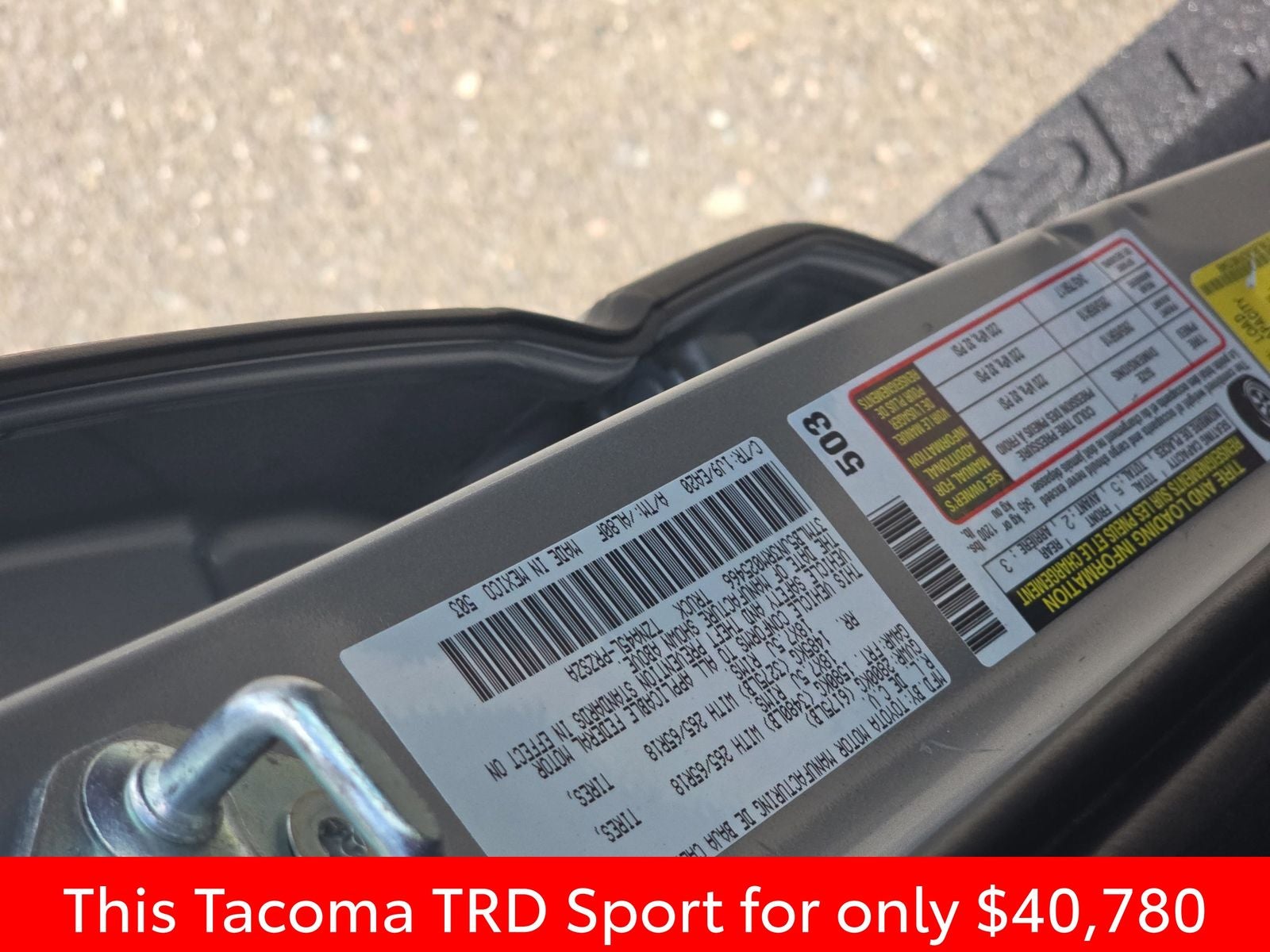 2024 Toyota Tacoma TRD Sport