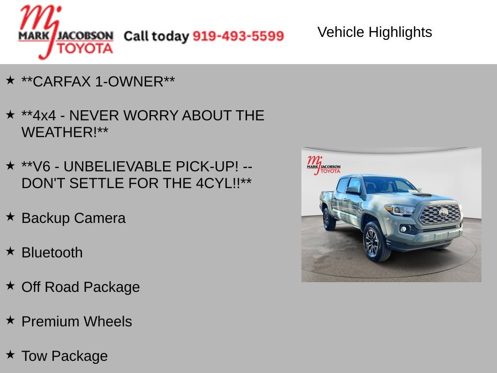 2023 Toyota Tacoma TRD Sport V6