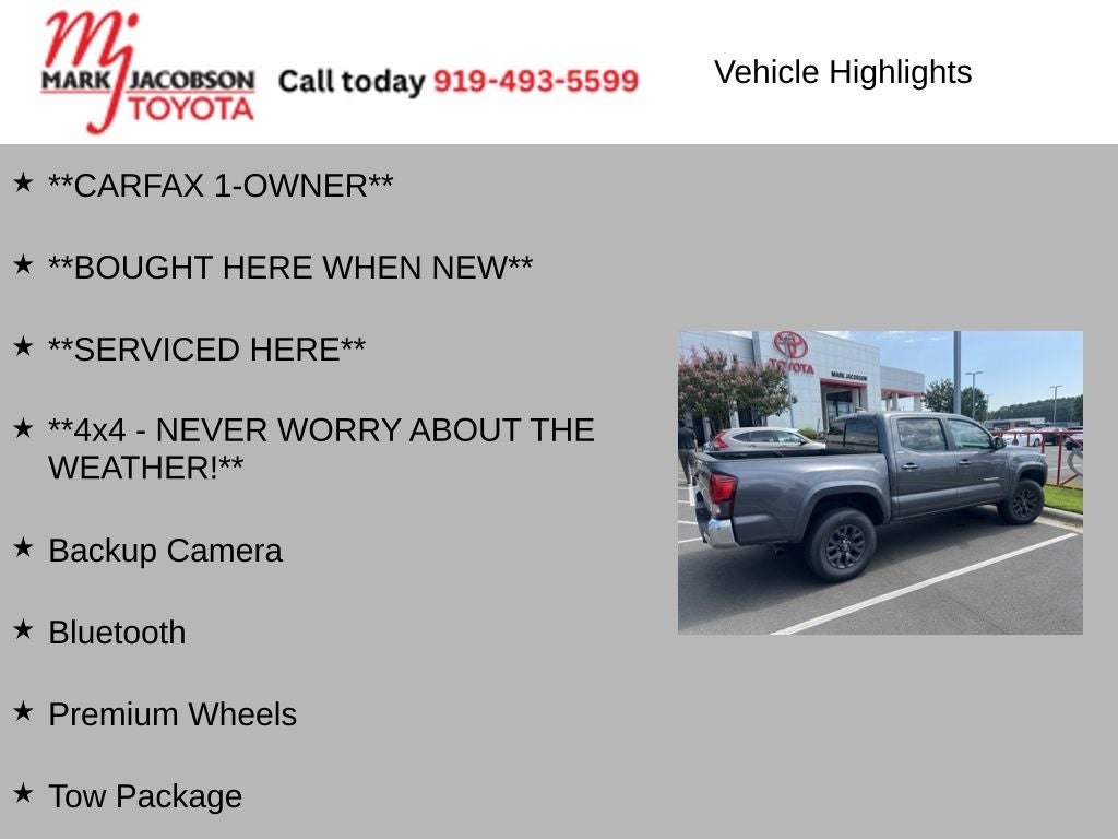 2022 Toyota Tacoma SR5 V6