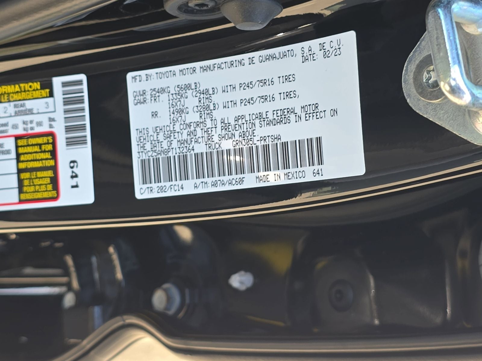 2023 Toyota Tacoma SR5 V6