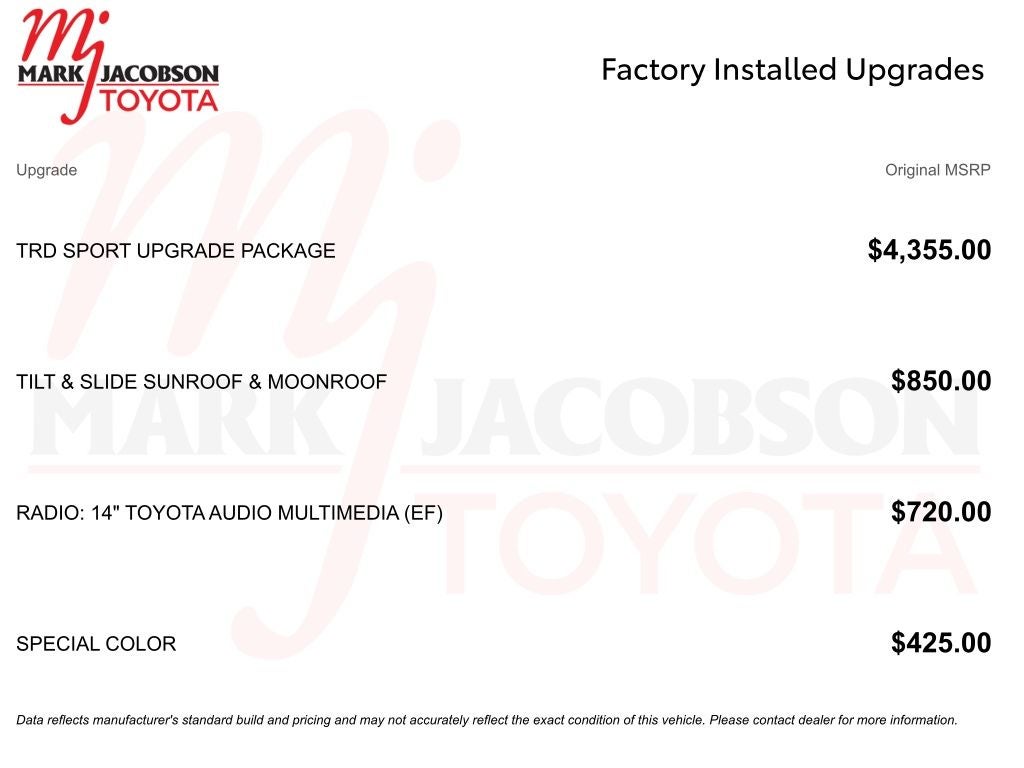 2024 Toyota Tacoma TRD Sport