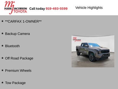 2026 Toyota Tacoma TRD Sport