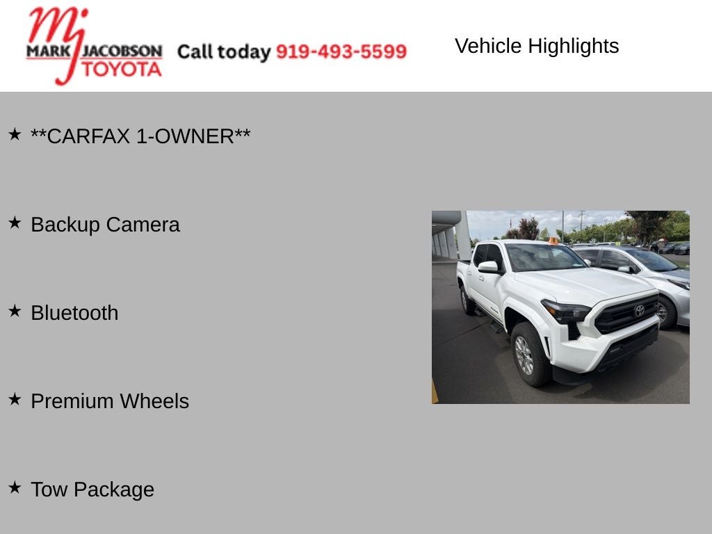 2024 Toyota Tacoma SR5