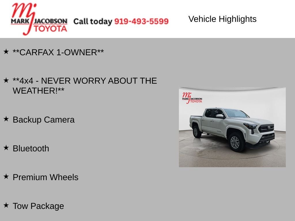 2024 Toyota Tacoma SR5