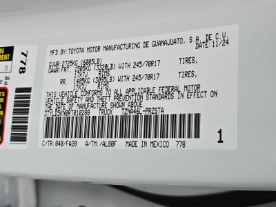 2024 Toyota Tacoma SR