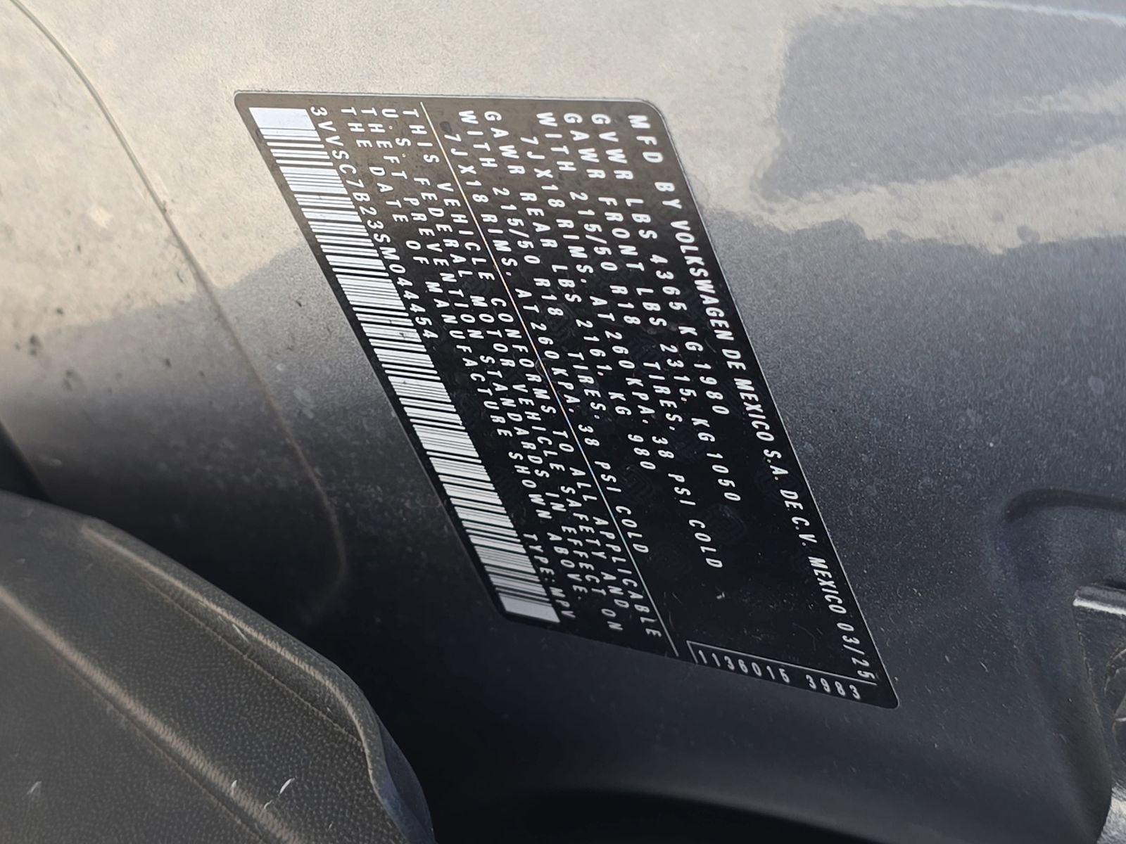 2025 Volkswagen Taos 1.5T SE