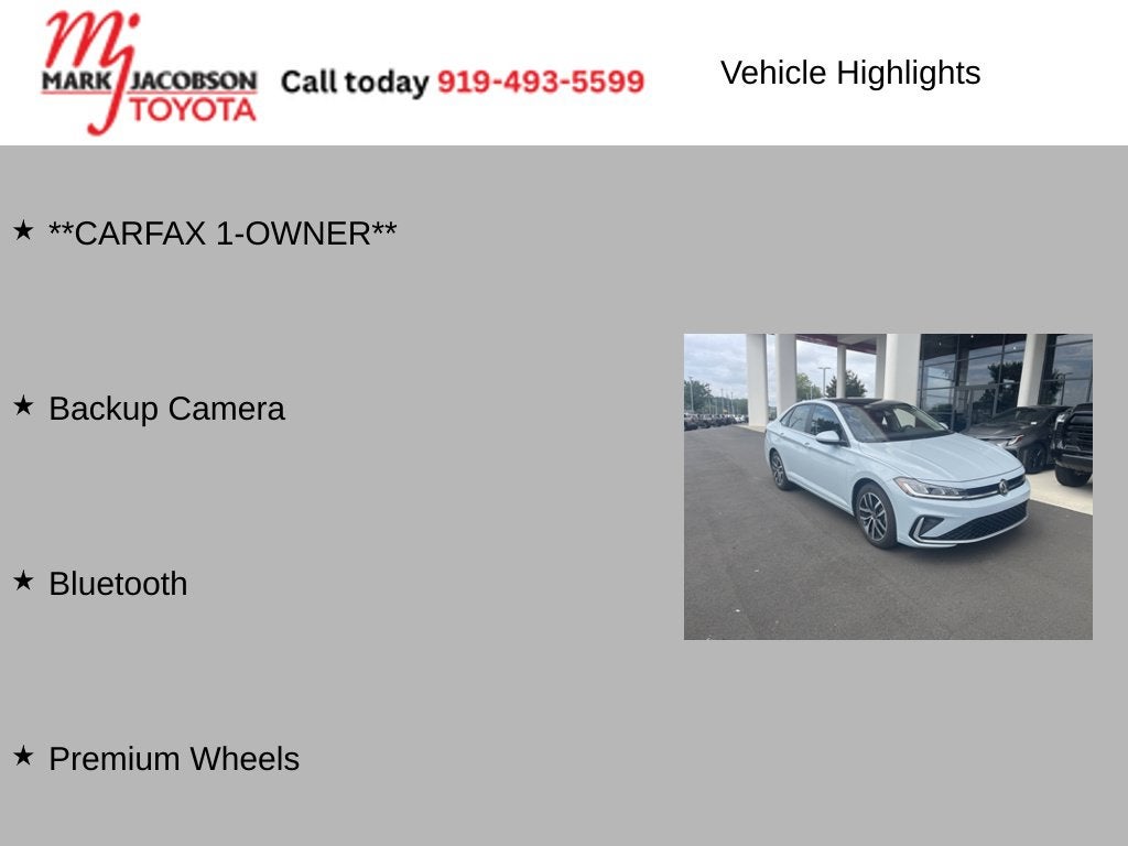 2025 Volkswagen Jetta 1.5T SE