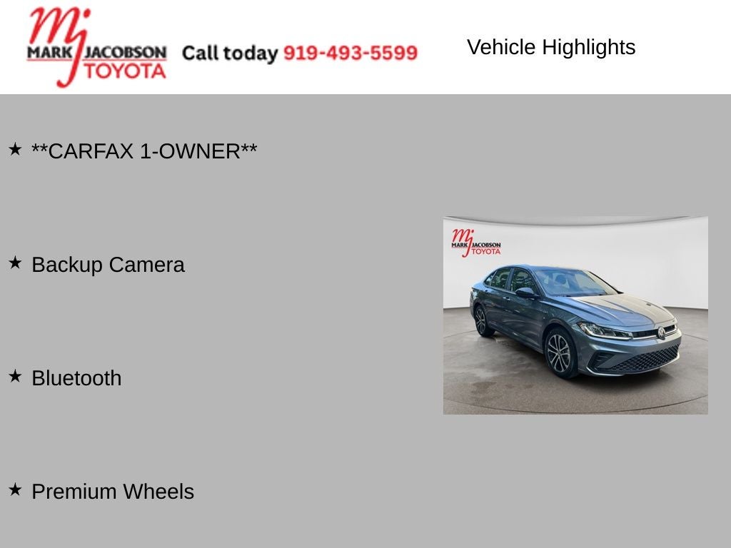 2025 Volkswagen Jetta 1.5T Sport
