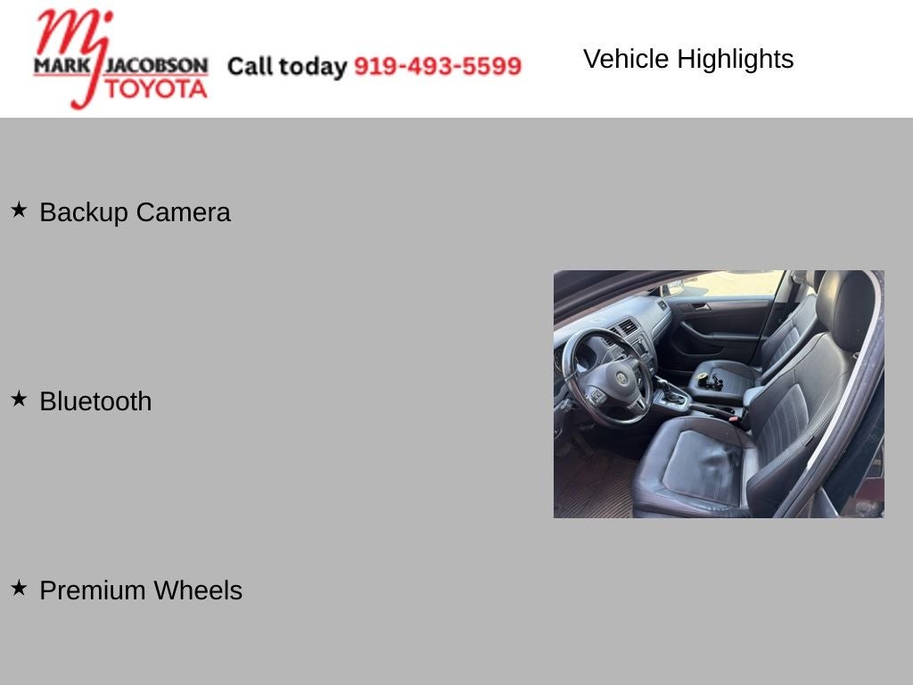 2014 Volkswagen Jetta 1.8T SEL