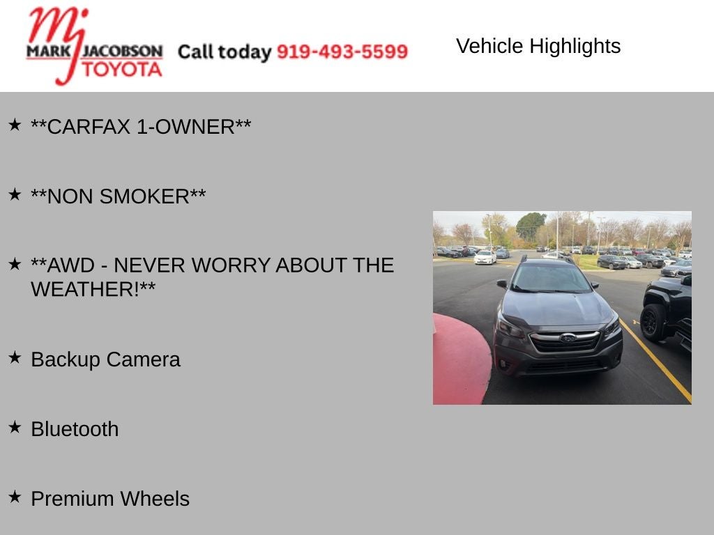 2022 Subaru Outback Premium